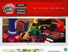 Tablet Screenshot of partymcallen.com